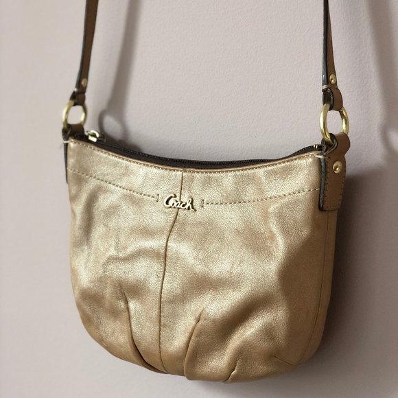Coach Champagne Crossbody (Authentic) - Picture 1 of 9